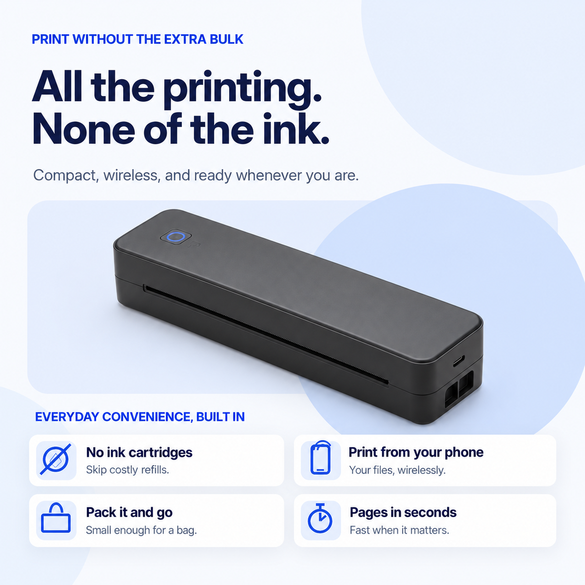 Thalique Inkless Printer