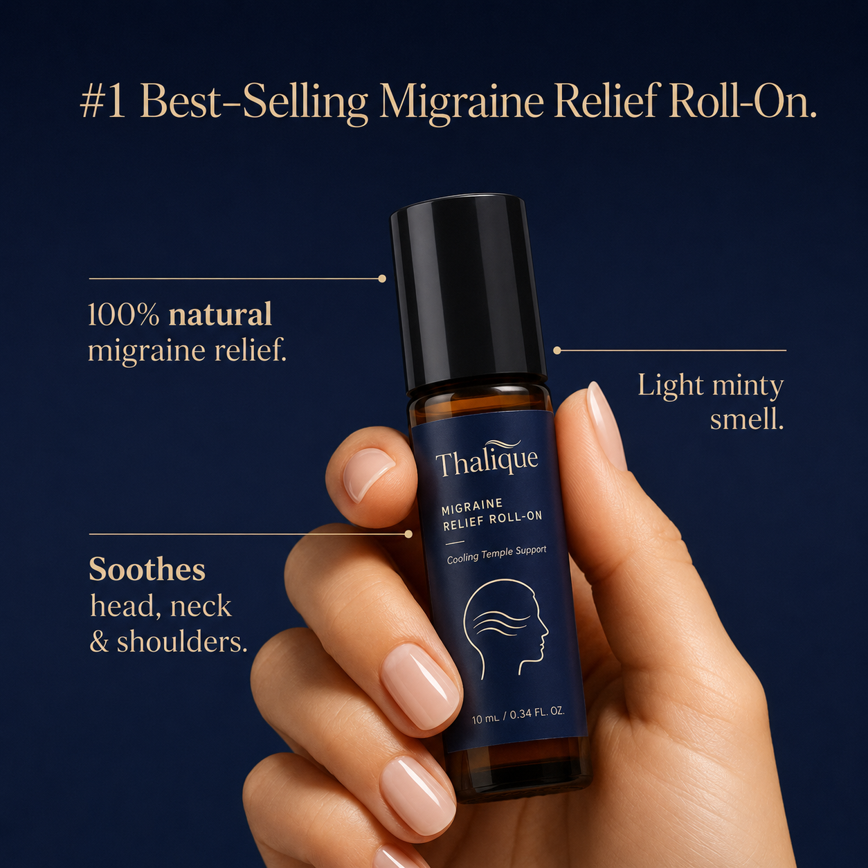 Thalique Migraine Relief Roll-On
