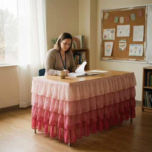 The Teacher Desk Skirt