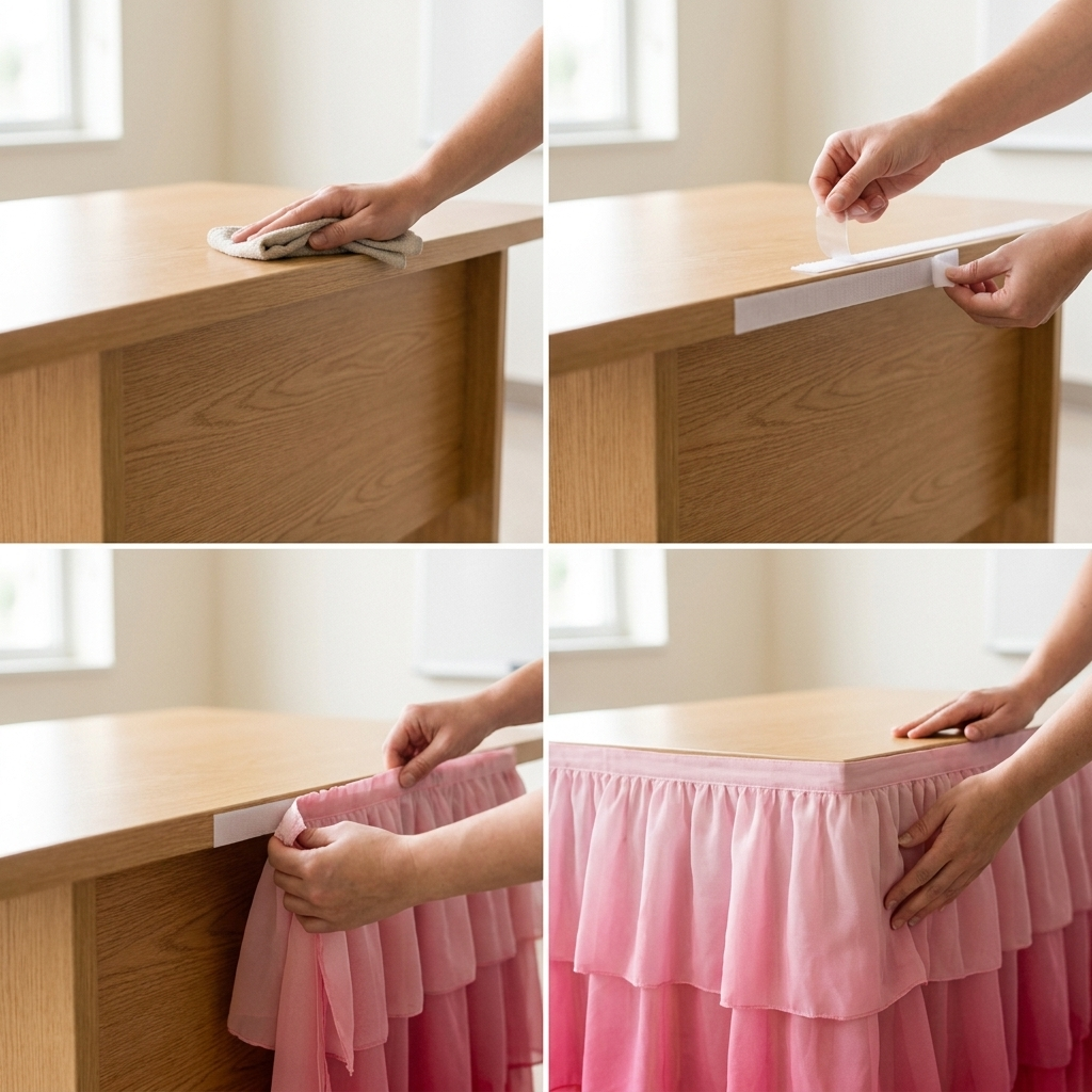 The Teacher Desk Skirt