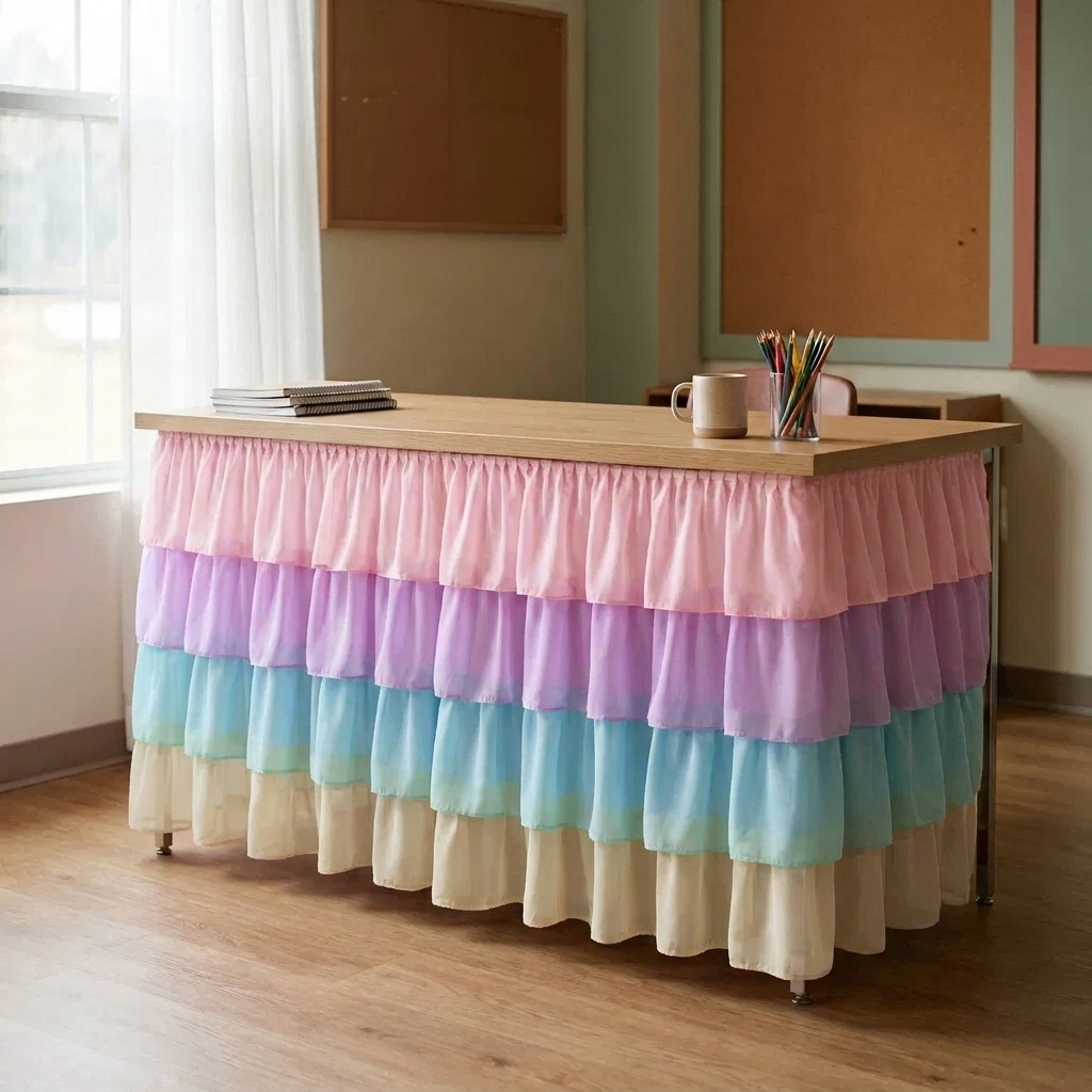 The Teacher Desk Skirt